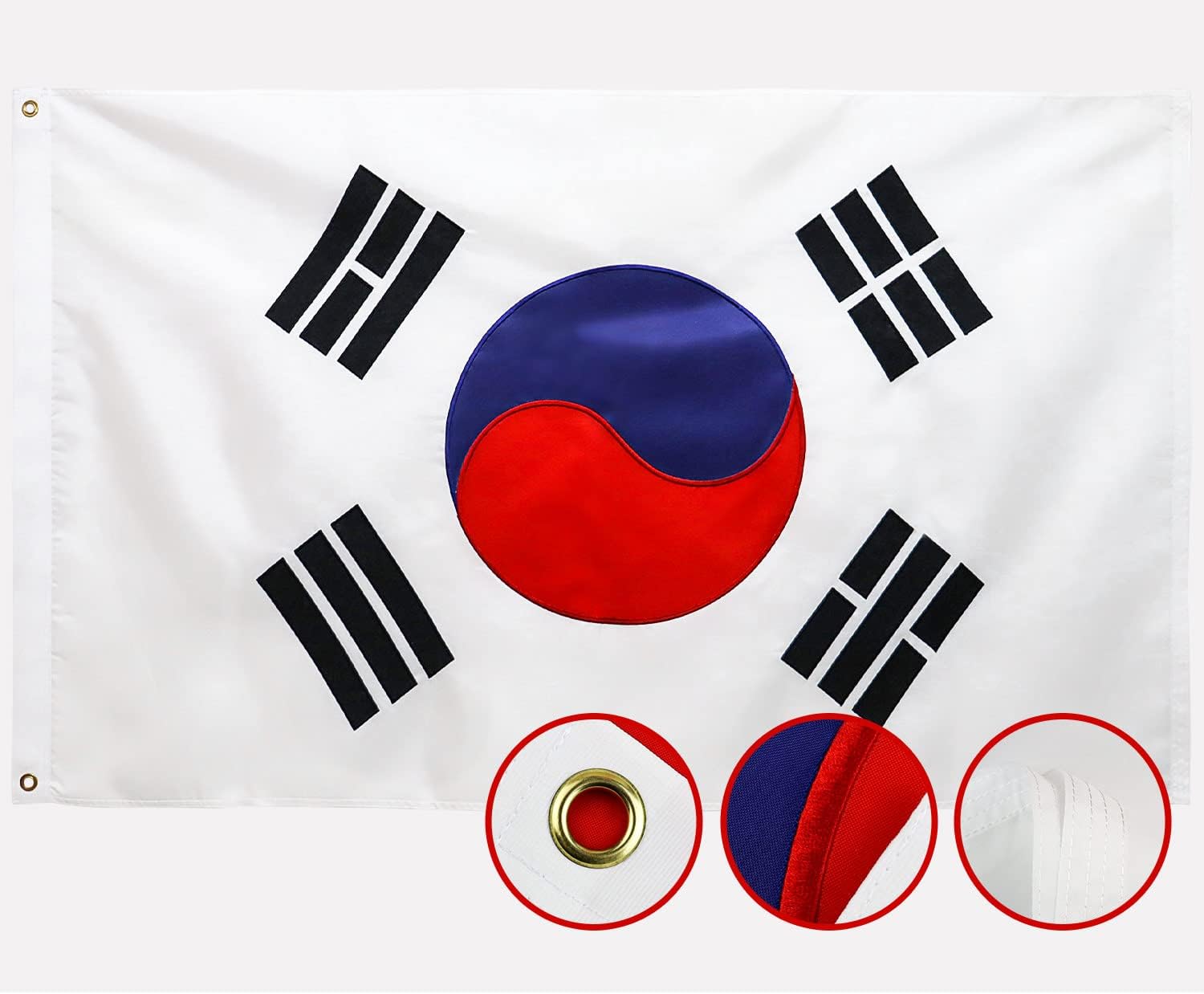 富川韩国国旗 3x5ft